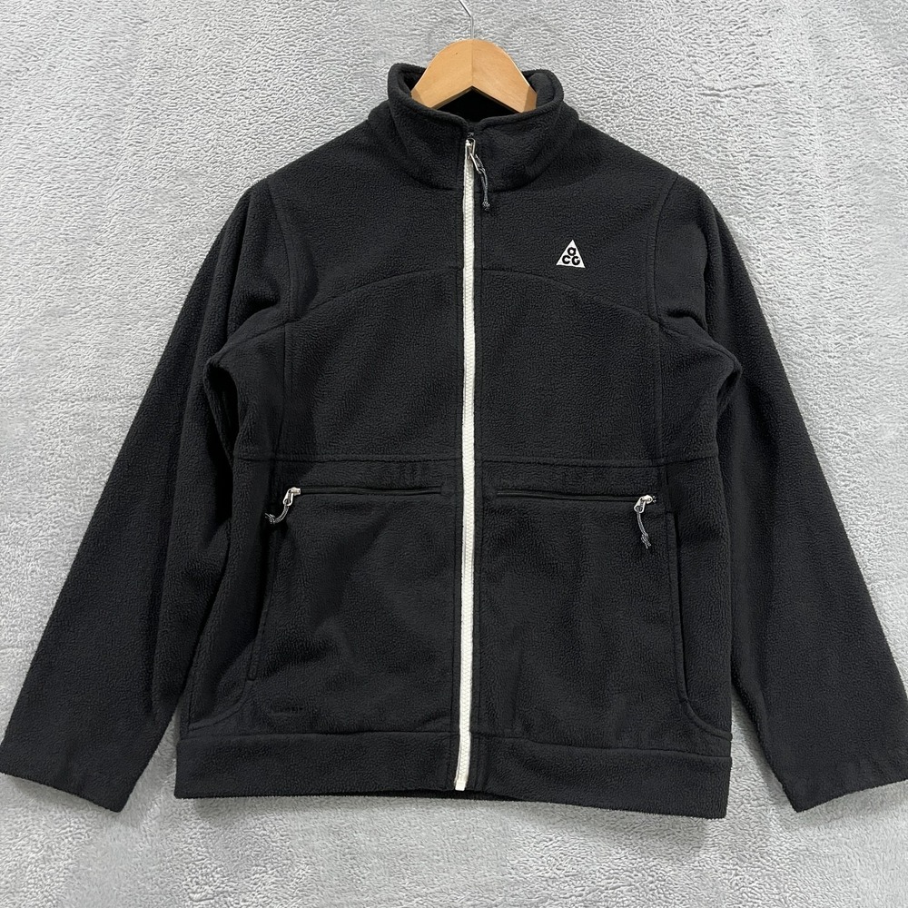 ACG Nike Jacket Womens Medium 8-10 Fleece Therma Full Zip Y2K Retro Grunge RARE